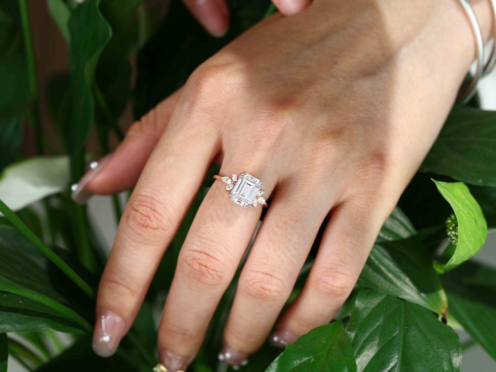 Kimi 3ct Emerald Clarity Diamond Engagement Ring | Nekta New York