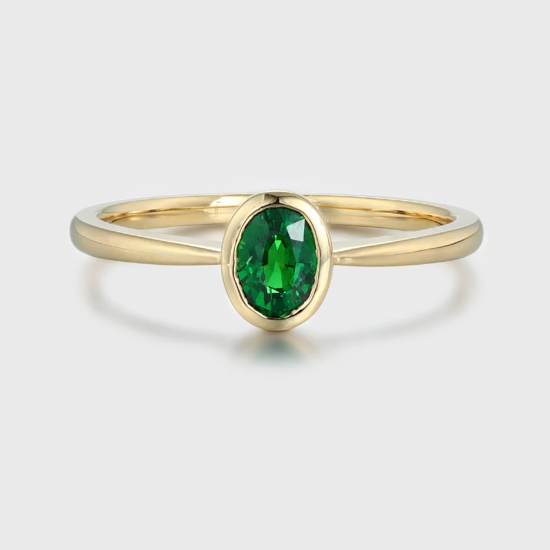 Green Tsavorite Garnet Engagement Ring Set Pear Cut Tsavorite Antique Wedding store Ring Set 14k Gold Art Deco Tsavorite Garnet Bridal Ring Set