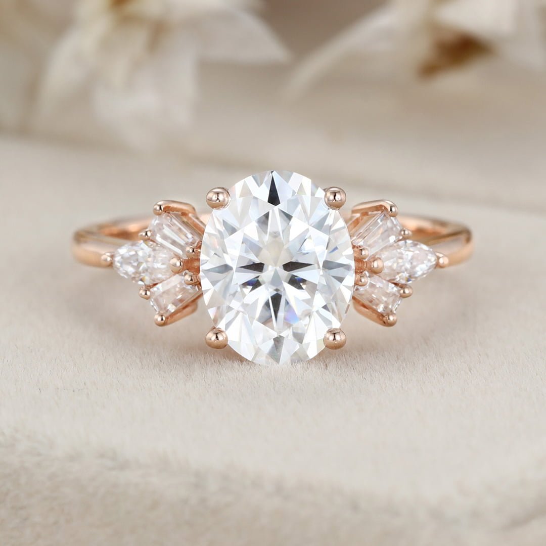 Three-stone Engagement Rings - OROGEM Jewelers