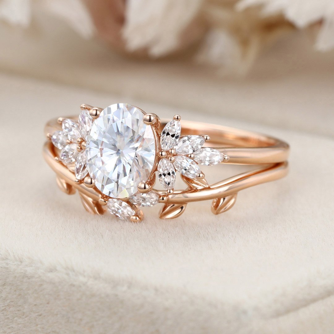 The Olivia Rose Gold Princess Cut Engagement Ring – Modern Gents