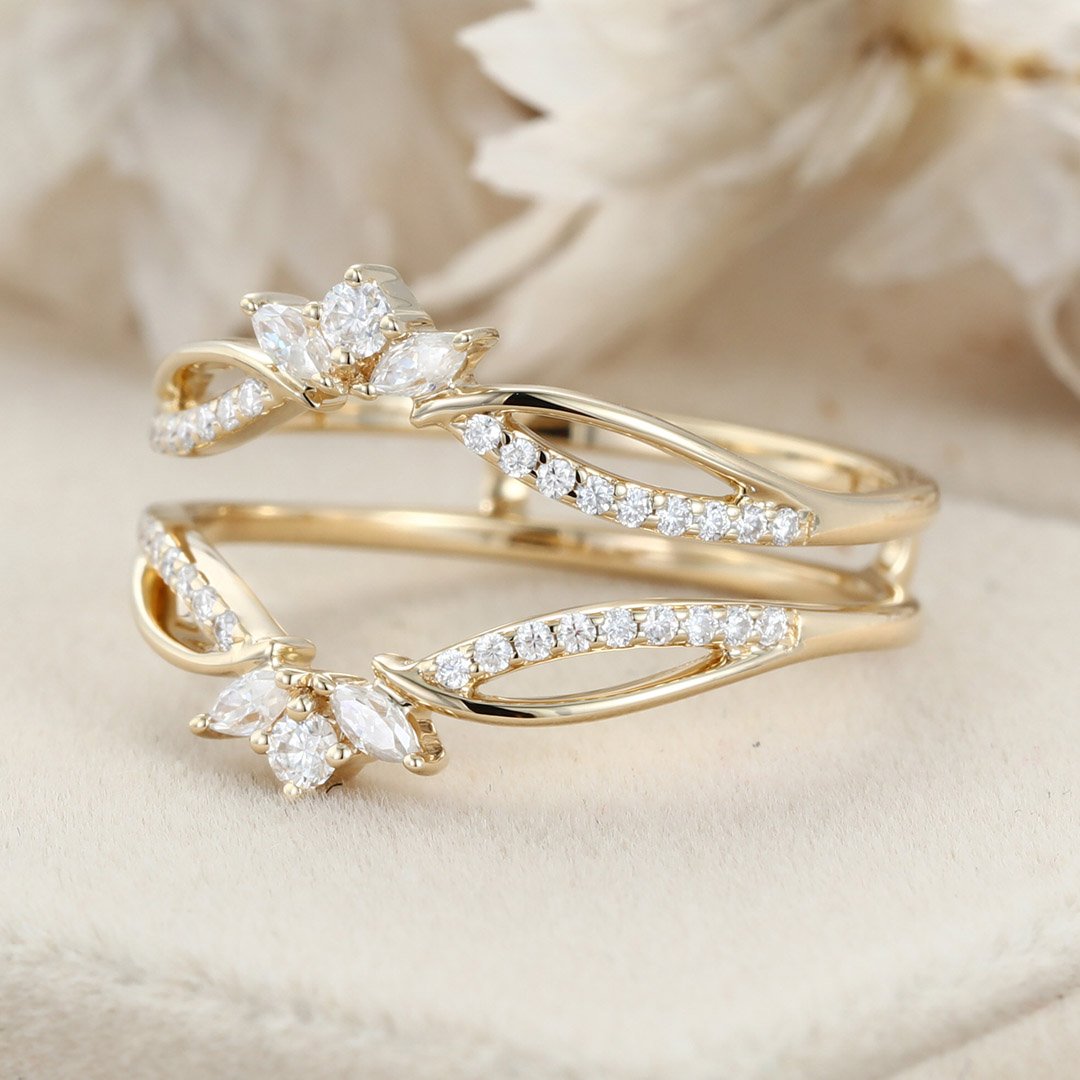 Buy Unique Diamond Wedding Bands for Women, Women Gold Wedding