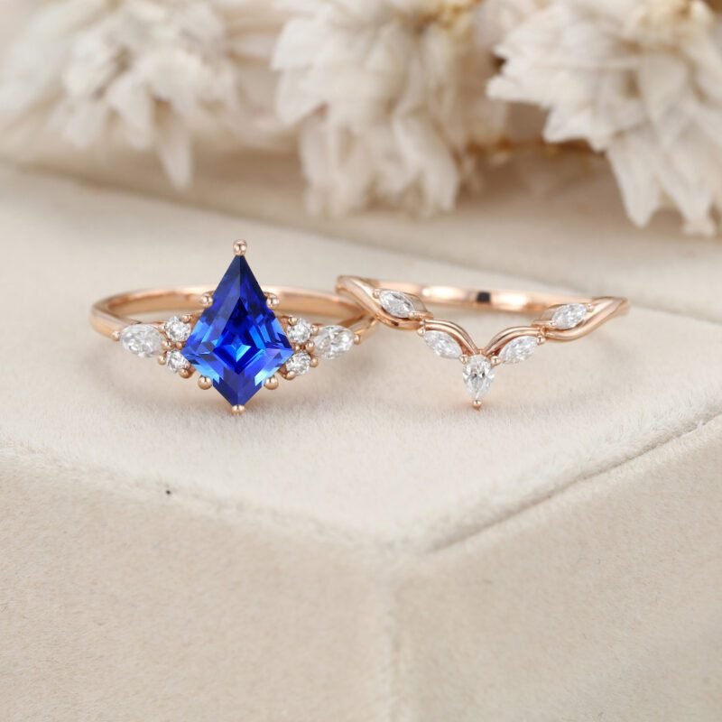 Custom Name Certified 5 Carat Diamond Engagement Ring Women 925 Silver  Moissanite Rings Wedding Band AU750 D Color VVS1 Ring Box